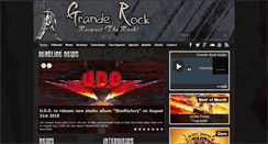 Desktop Screenshot of grande-rock.com